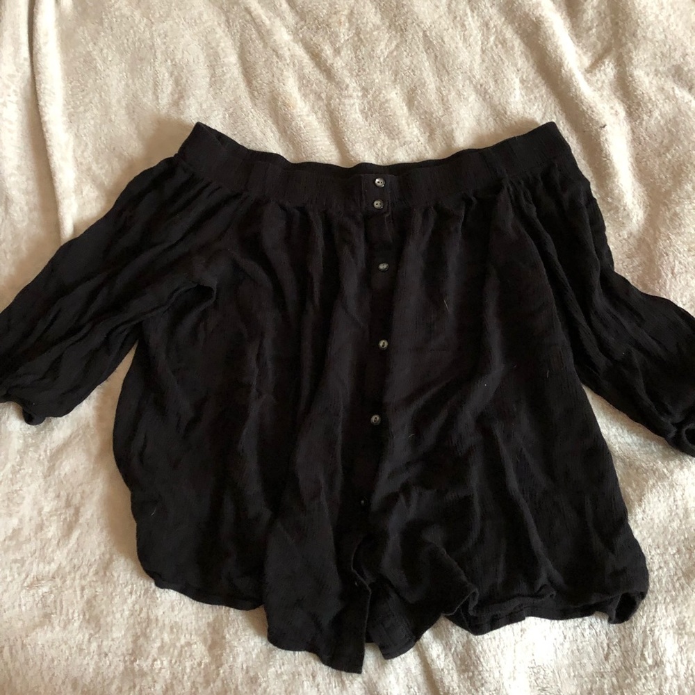 Flowy crop top